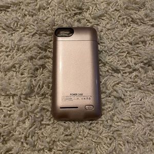 ROSEGOLD 7/7S iPhone Power Case Charger